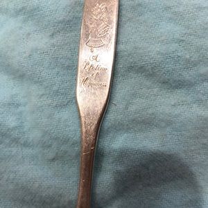 Silver Wedding Spoon/ Unique Wedding Gift!